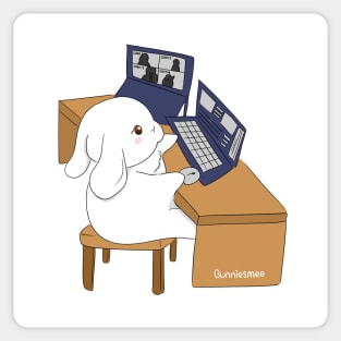 Multimedia Switcher Camera Bunny | Bunniesmee Sticker